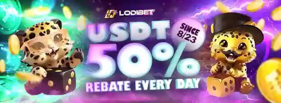 USDT 50% Rebate Daily